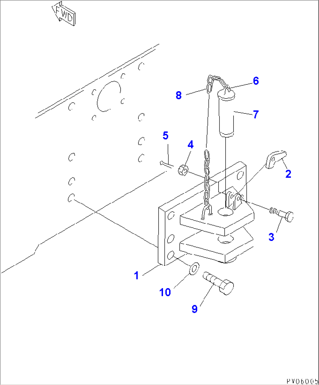 DRAWBAR(#3001-)