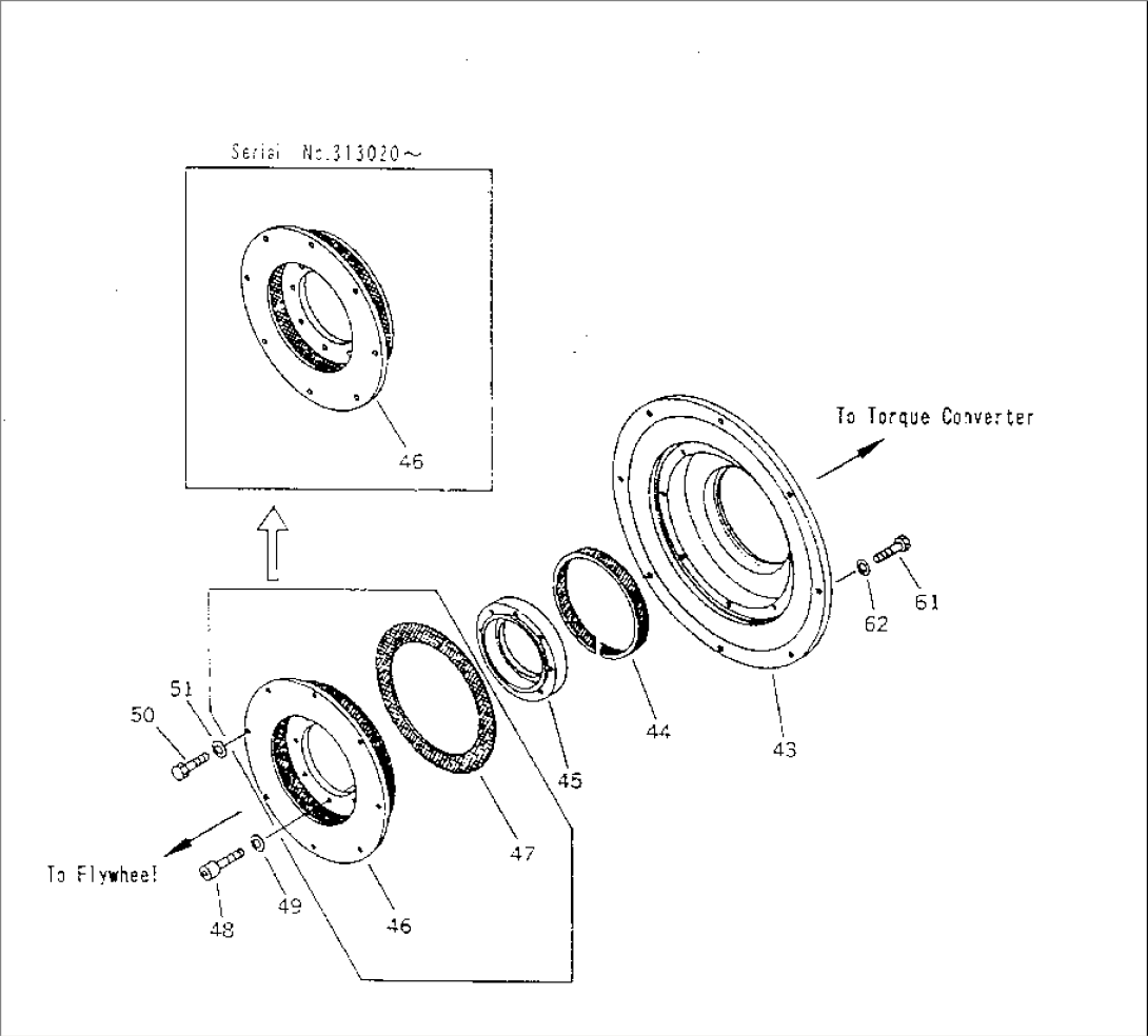 DAMPER¤ ENGINE FLYWHEEL
