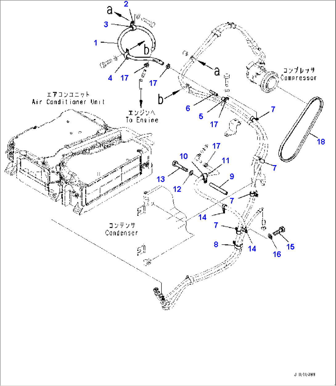 Air Conditioner, Heater Piping (#1001-2247)