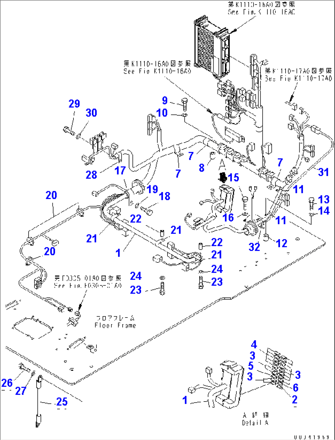 FLOOR FRAME (OPERATOR