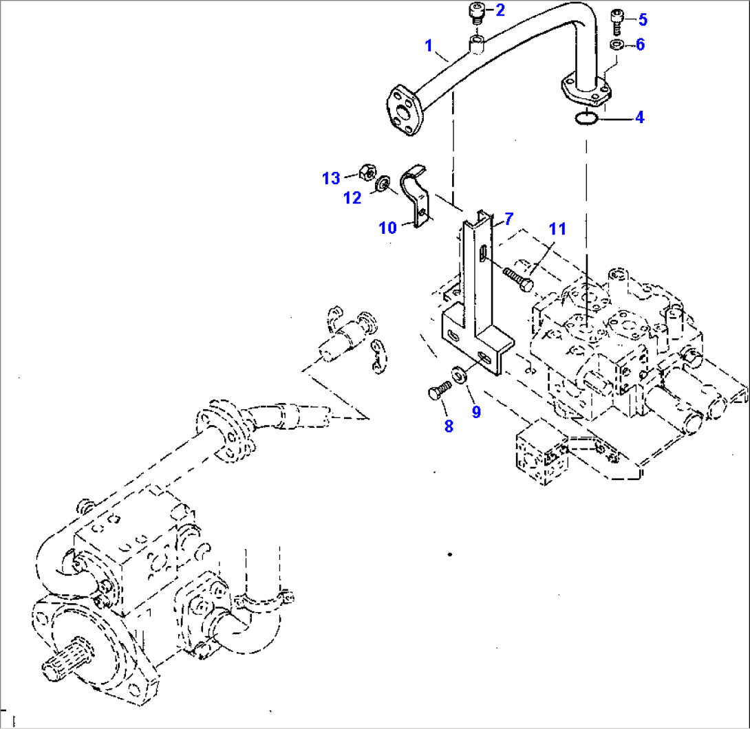 PRESSURE PIPINGS TO CONTROL VALVE