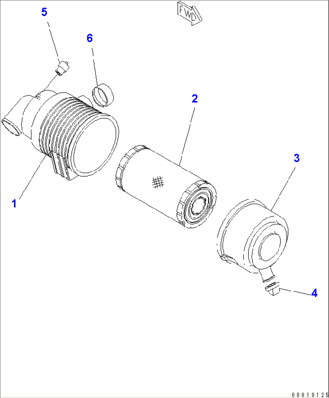 AIR CLEANER (SINGLE ELEMENT)