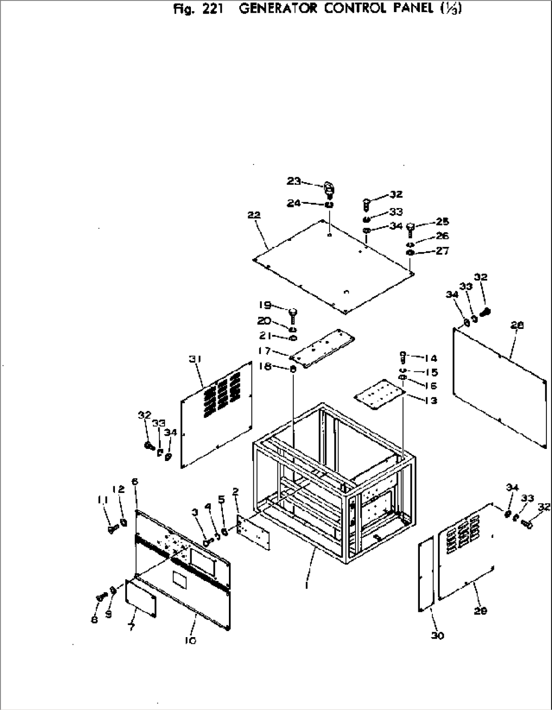 GENERATOR CONTROL PANEL (1/3)