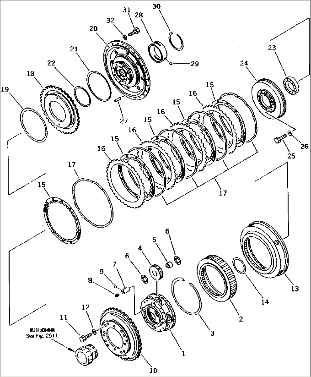 TRANSMISSION (5/9) (LOW CLUTCH)
