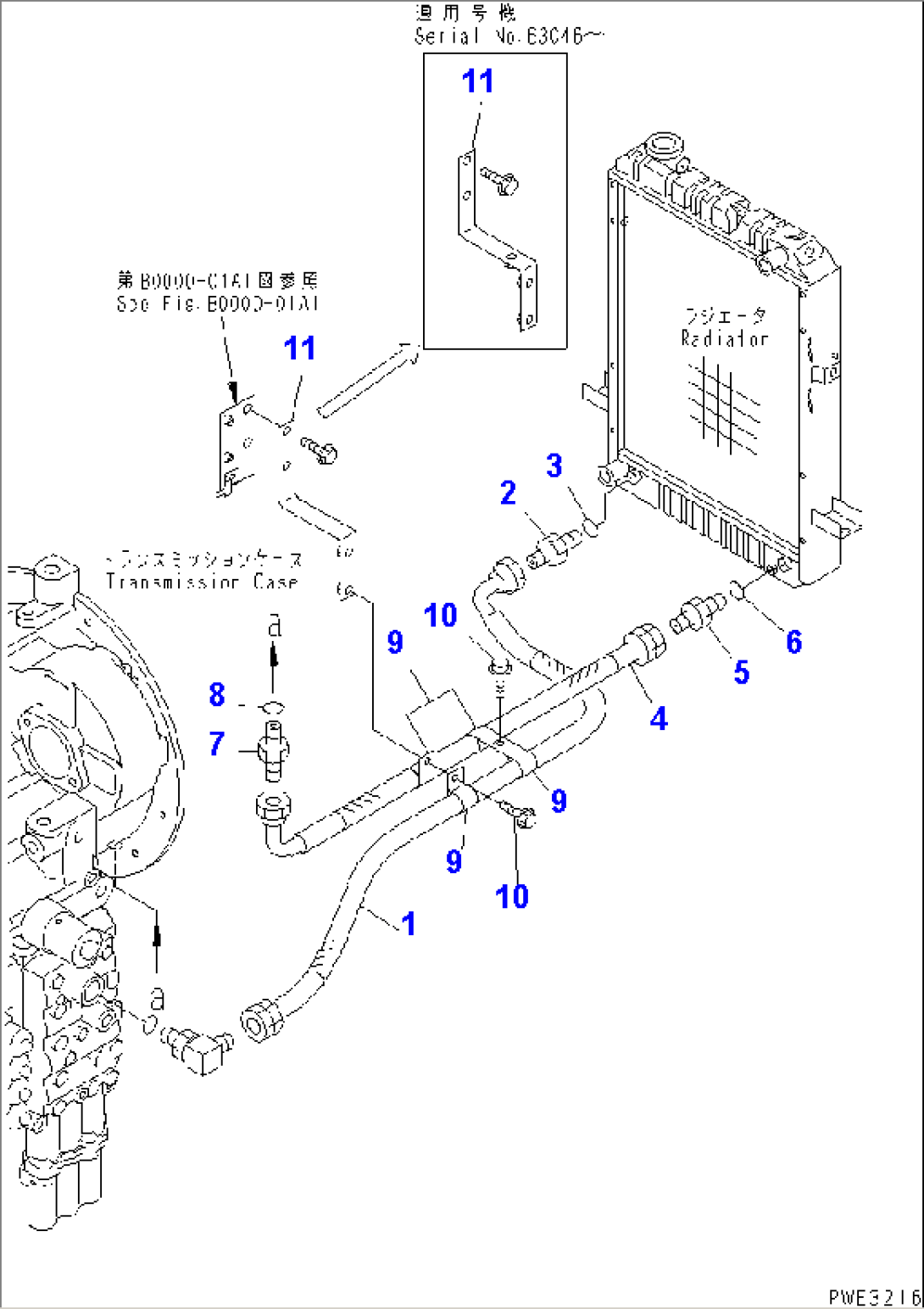 TRANSMISSION PIPING (TORQUE CONVERTER AND TRANSMISSION LINE)(#63001-63110)