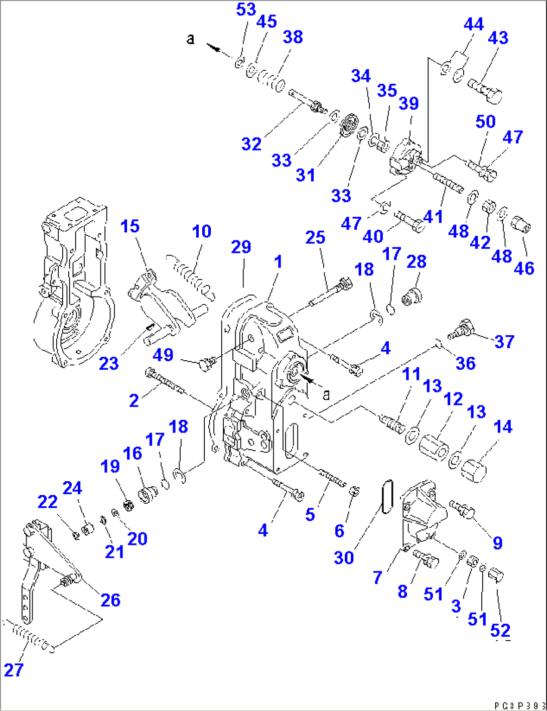 FUEL INJECTION PUMP (GOVERNOR) (2/2) (INNER PARTS)(#70946-74800)