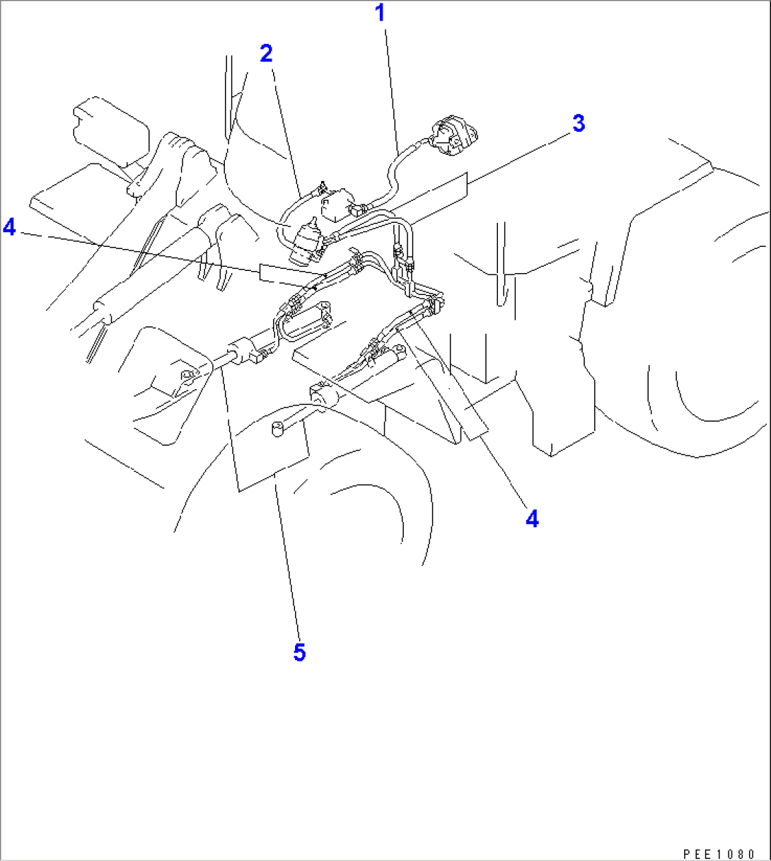 PERIODICAL REPLACEMENT CRITICAL PARTS (2/3) (STEERING HOSE)(#60001-)