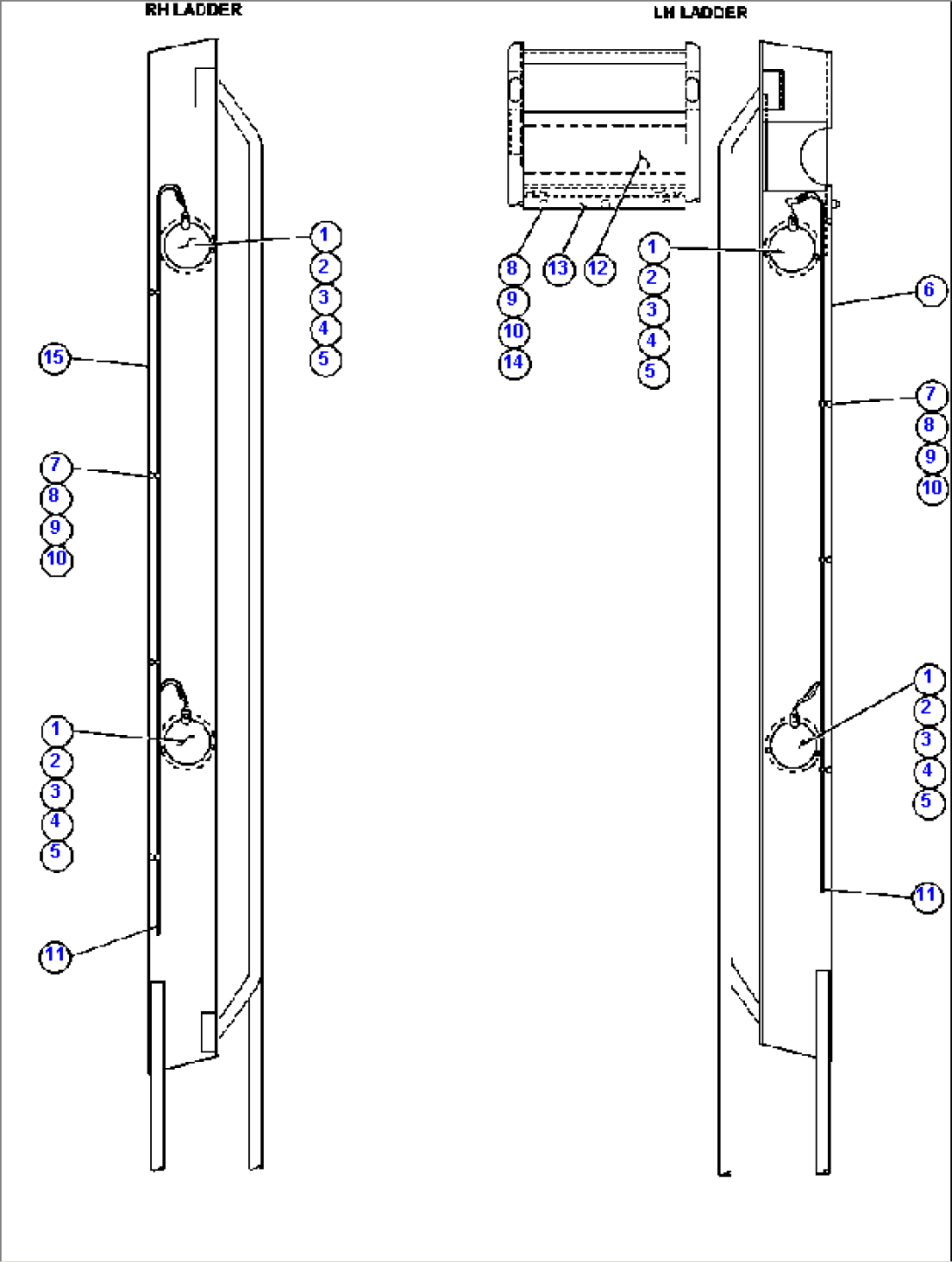R.H./L.H. LADDER WIRING