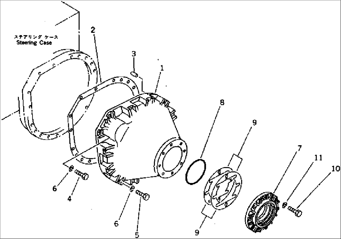 FINAL DRIVE CASE