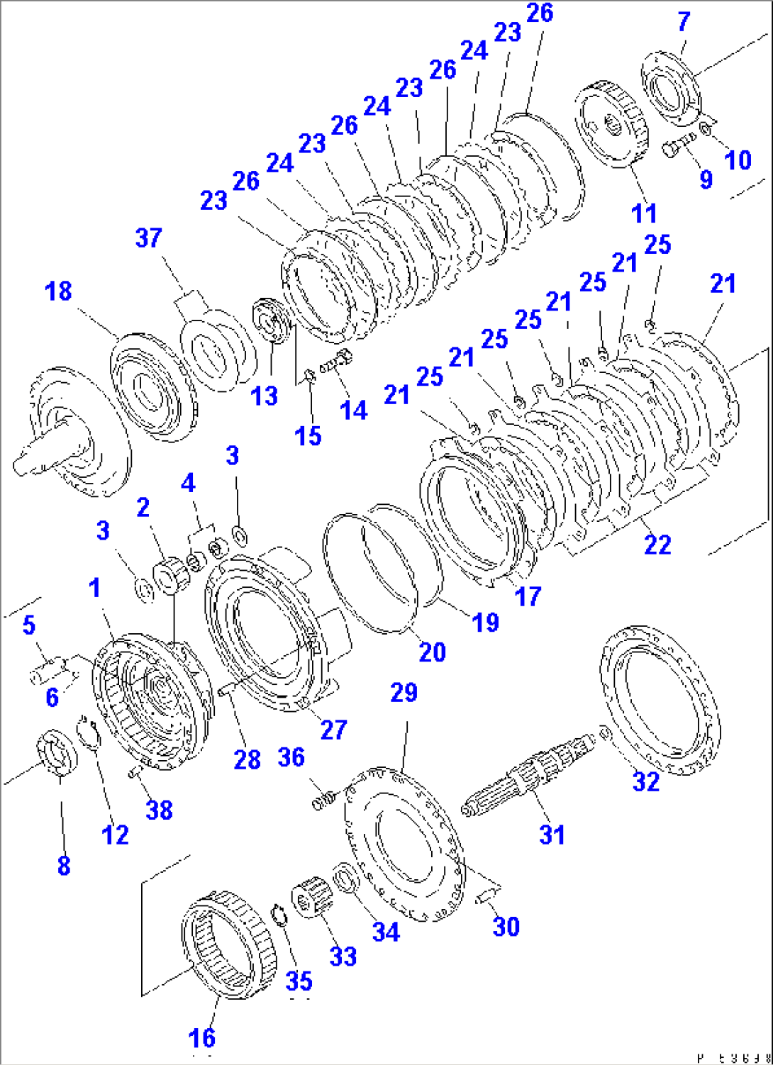 TRANSMISSION (LOW AND HIGH CLUTCH)
