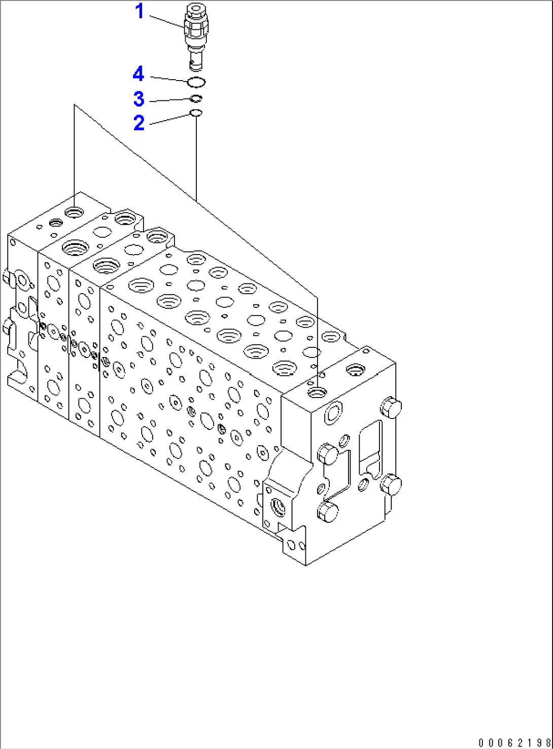 MAIN VALVE (2-ACTUATOR) (7/18)(#1001-)
