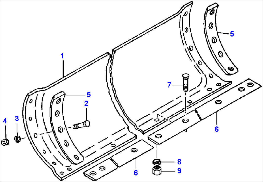 1 INCH MOLDBOARD - 870 C