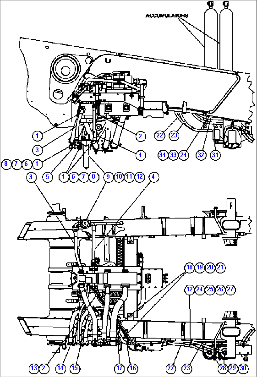 STEERING SYSTEM PIPING - 3