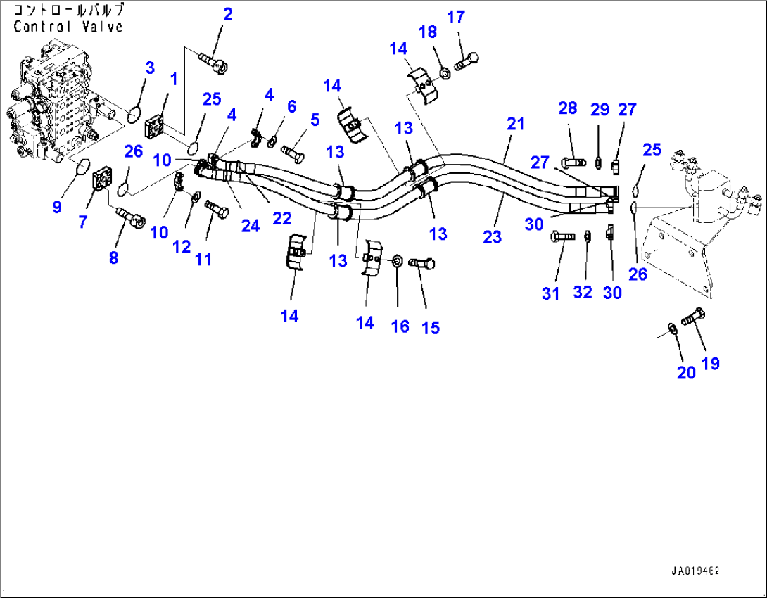 Ripper Piping, Piping (#22001-23027)