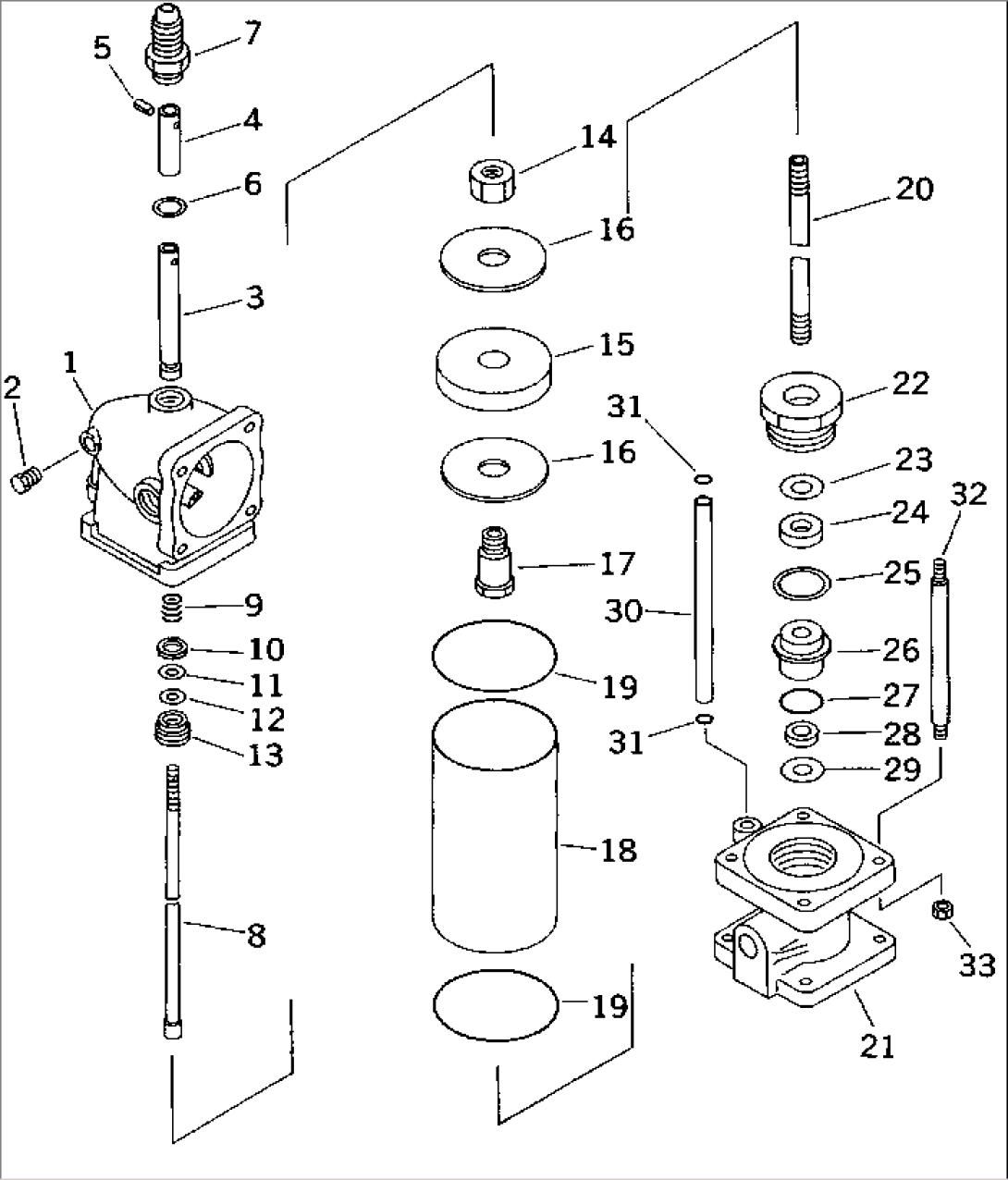 AUTO GREASE PUMP (1/7) (BARE PUMP) (1/3)