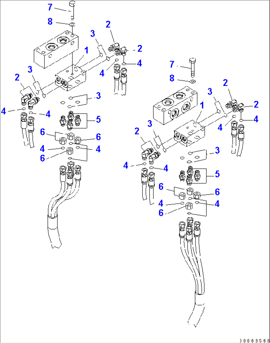 AUTO SUSPENSION PIPING (BLOCK)(#7169-)
