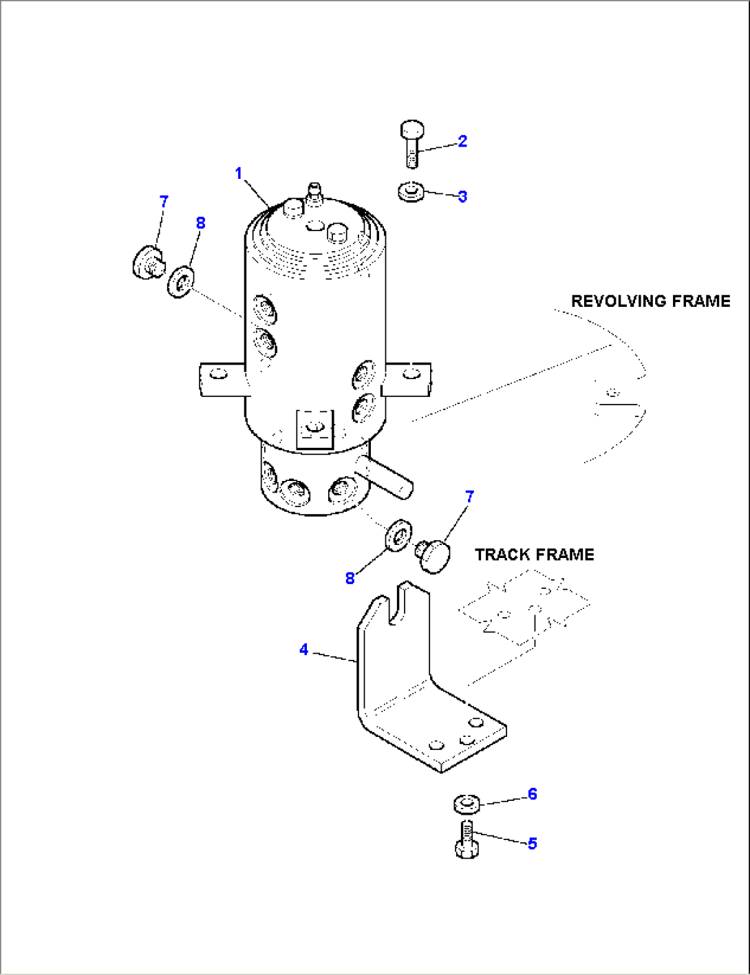 SWIVEL JOINT (MOUNTING PARTS)