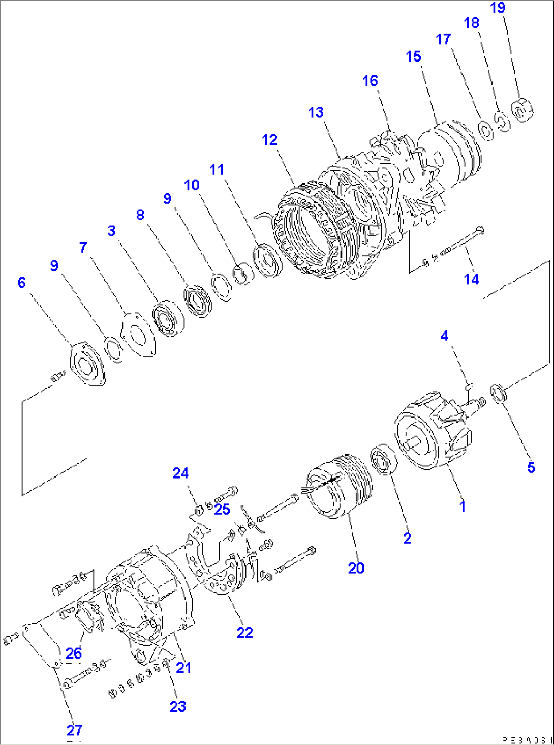 ALTERNATOR (25A) (SANDY AND DUSTY SPEC.)