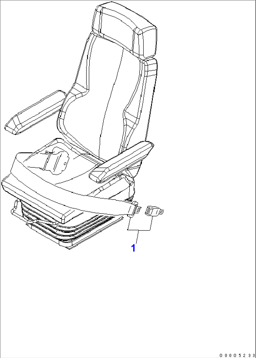 SEAT BELT (KA SPEC.)