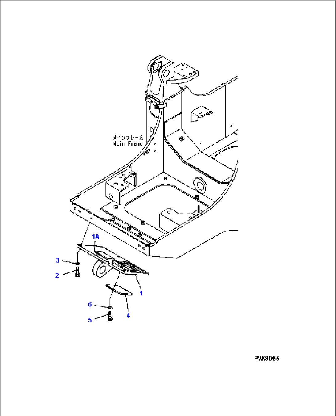 COVER (FRONT HOOK) (EU SILENT SPEC.)