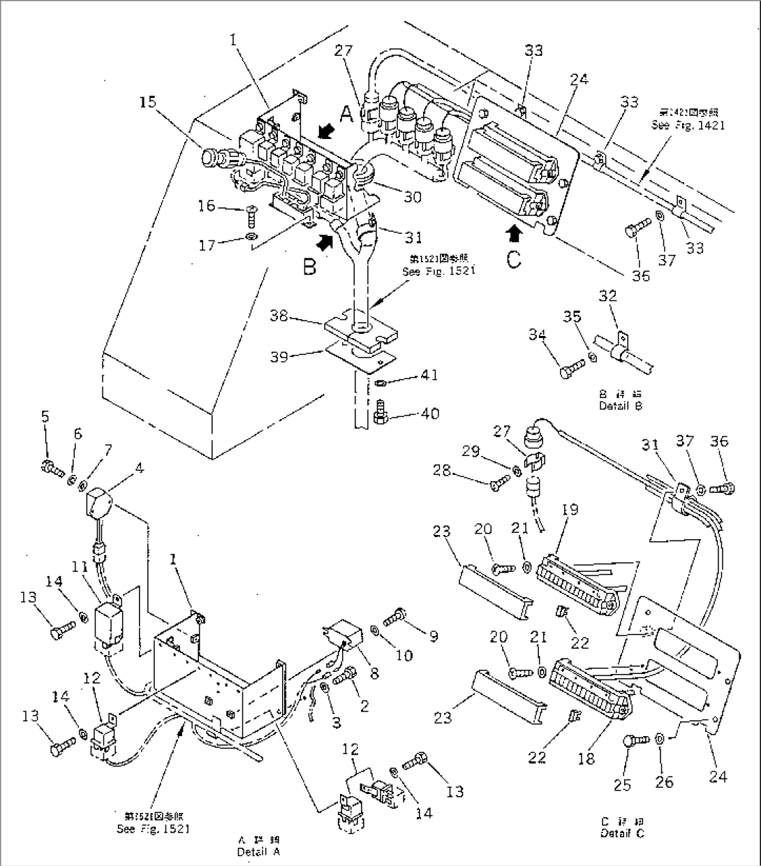 ELECTRICAL SYSTEM (CONSOLE BOX¤ R.H.) (EUROPE SPEC.)(#10455-19999)