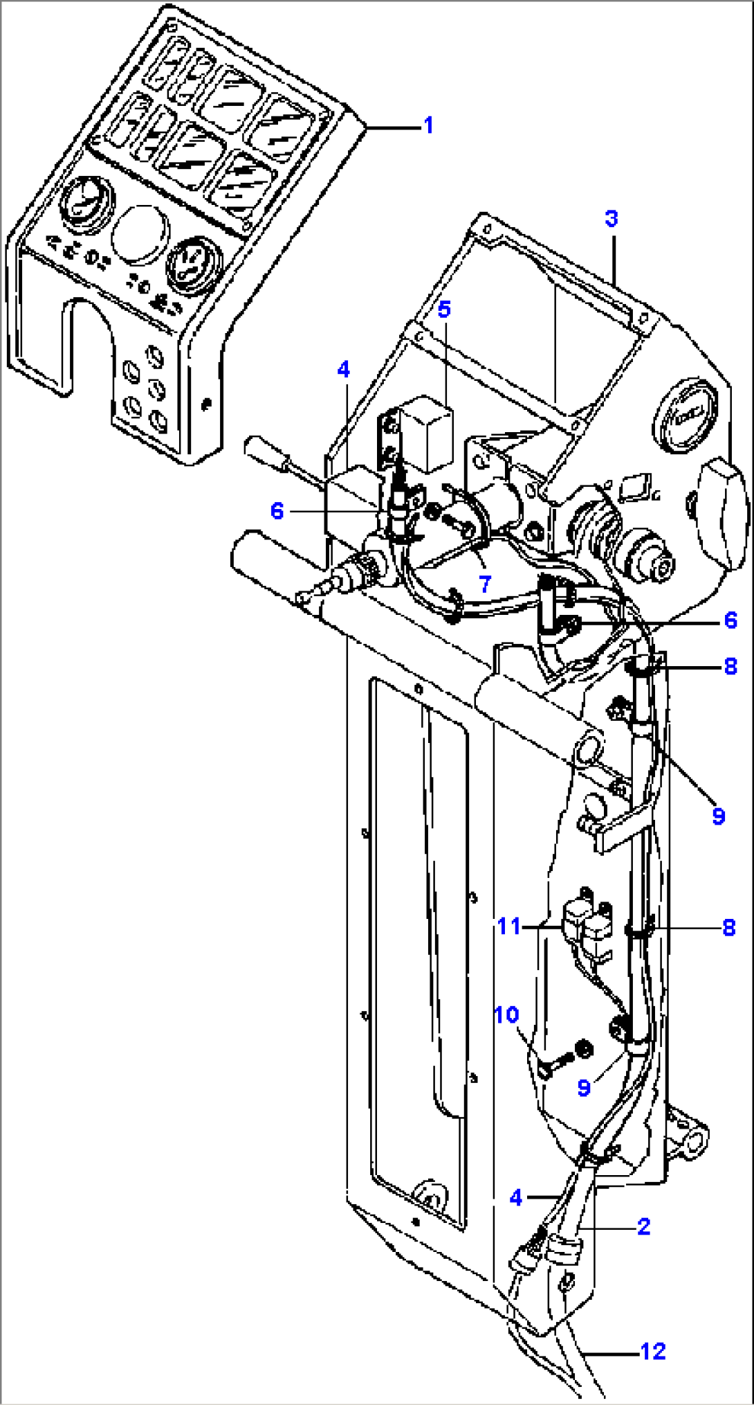 STEERING CONSOLE WIRING