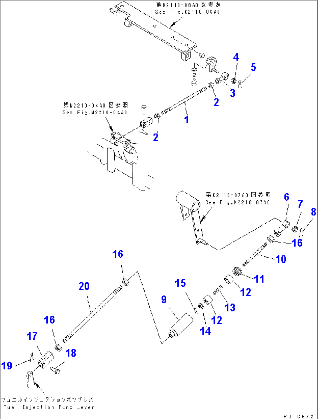 FUEL CONTROL LINKAGE(#37423-)