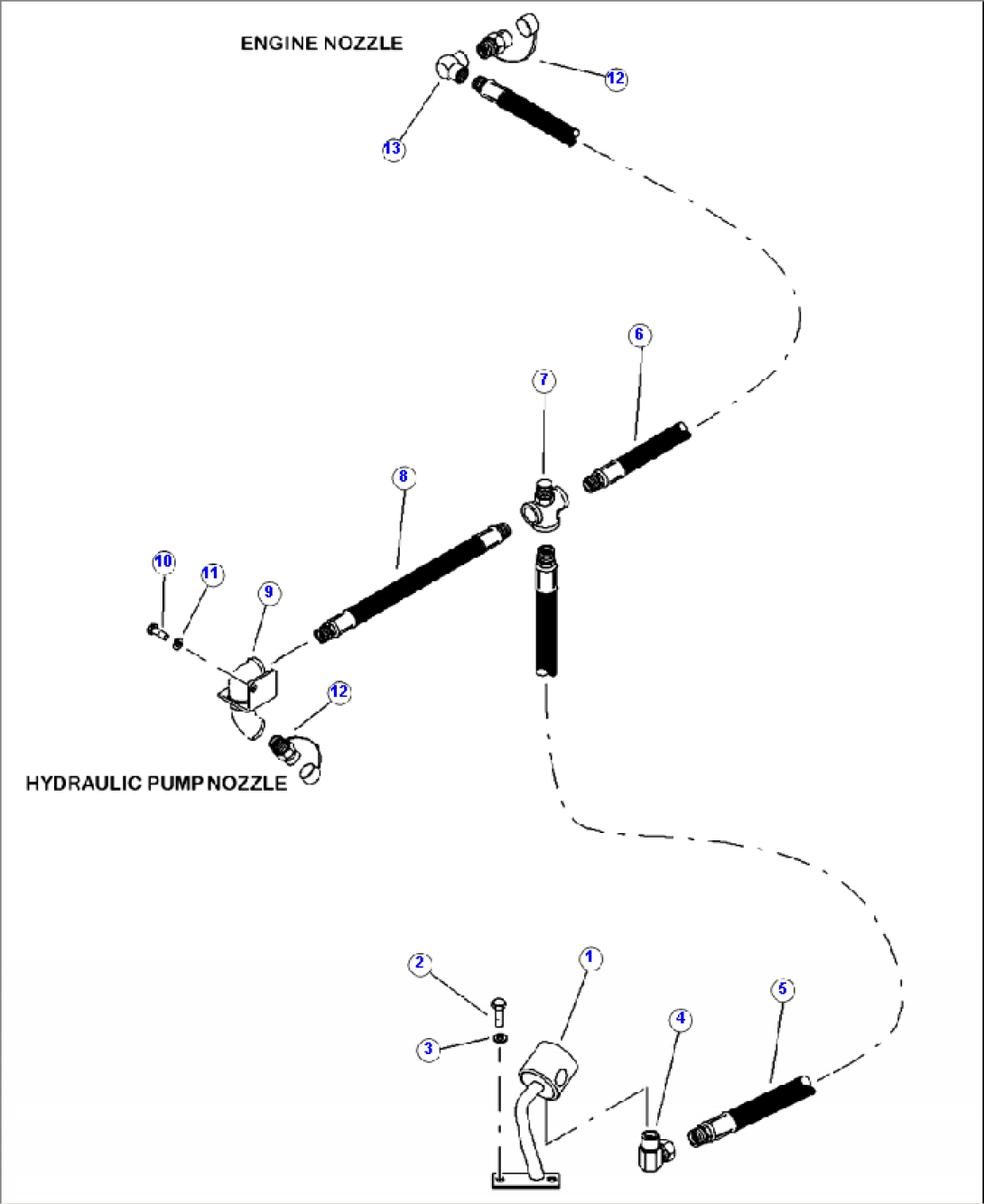 V0100-10A0 FIRE SUPPRESSION SYSTEM FEED LINE 3