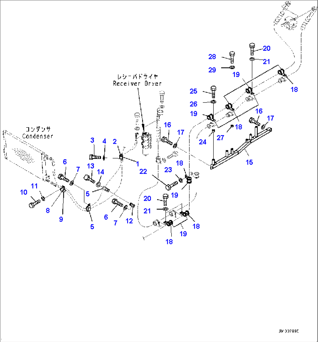 Air Conditioner Piping, Cooling Piping (#2841-)