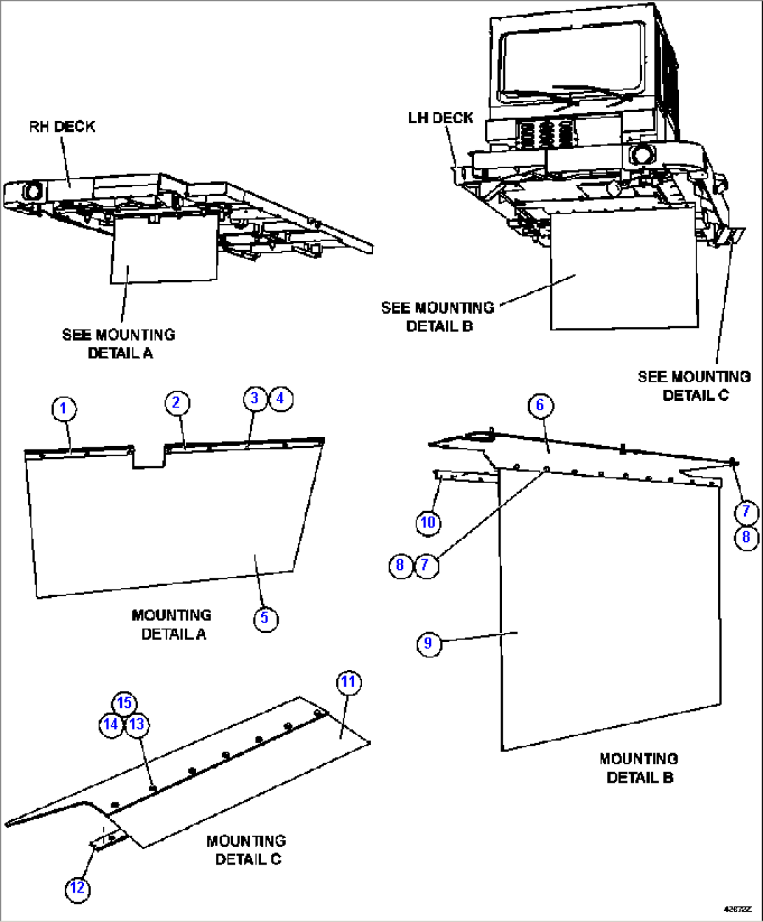 DECK MUD FLAPS