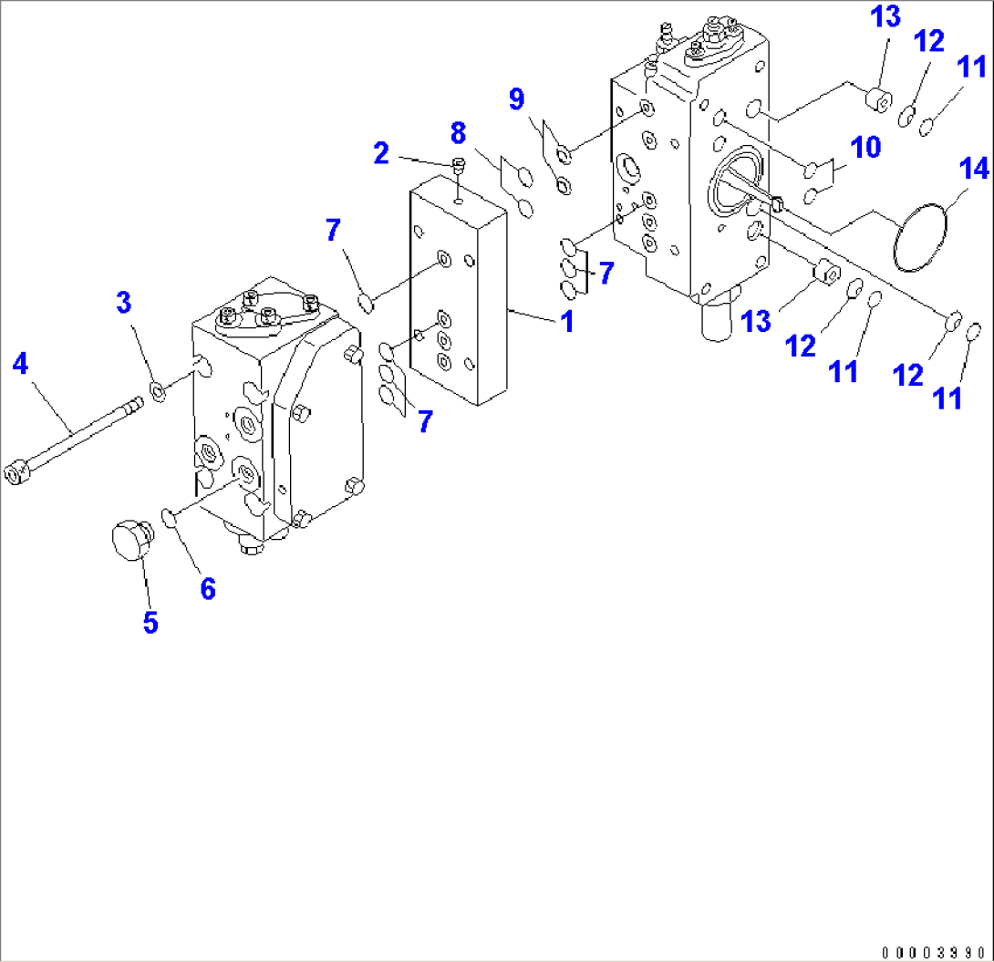 LOADER PUMP (10/14) (FOR ACTIVE WORKING) (FOR KA)(#51001-)