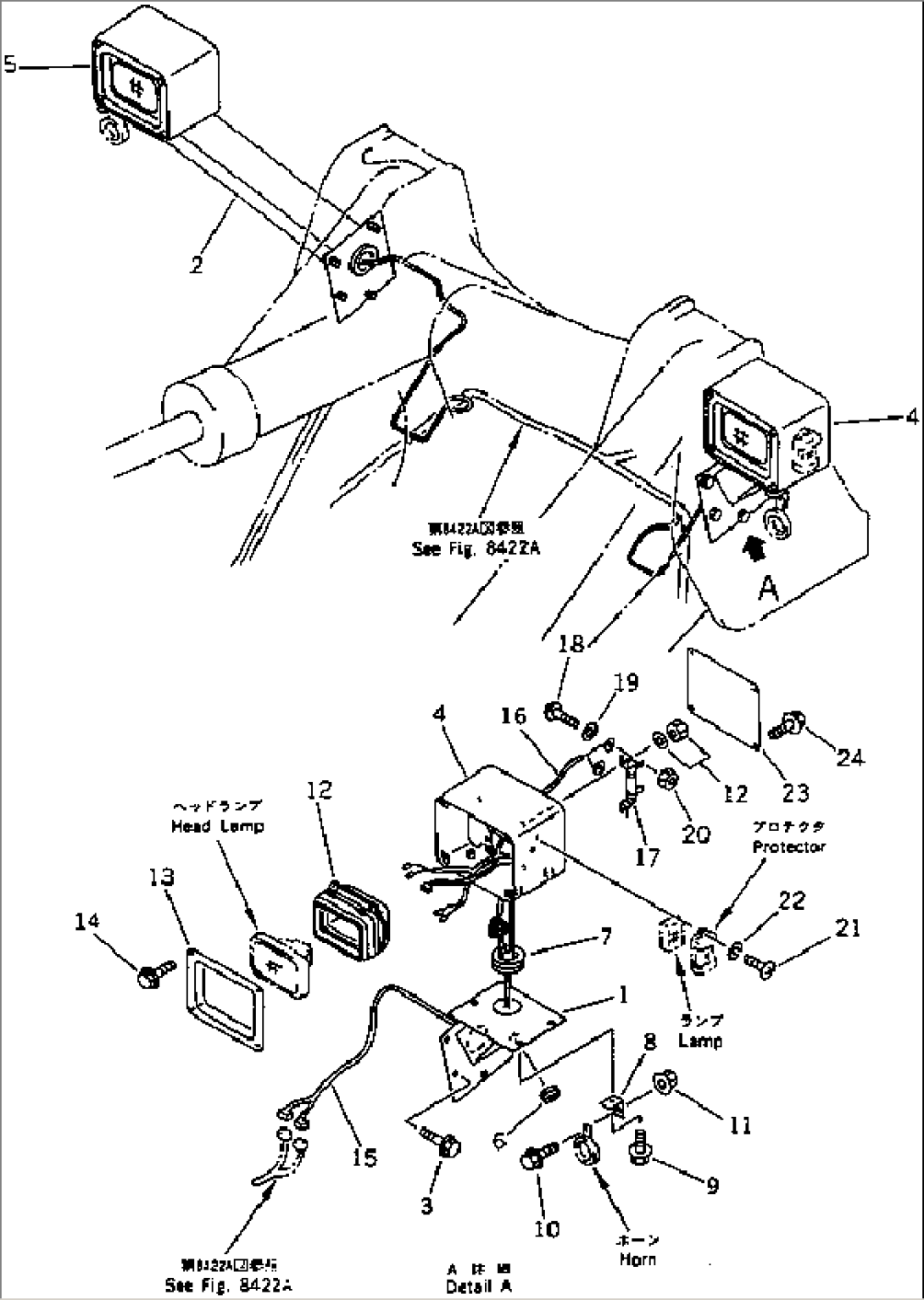 ELECTRICAL SYSTEM (FRONT LAMP) (TBG/ABE SPEC.)(#20001-)