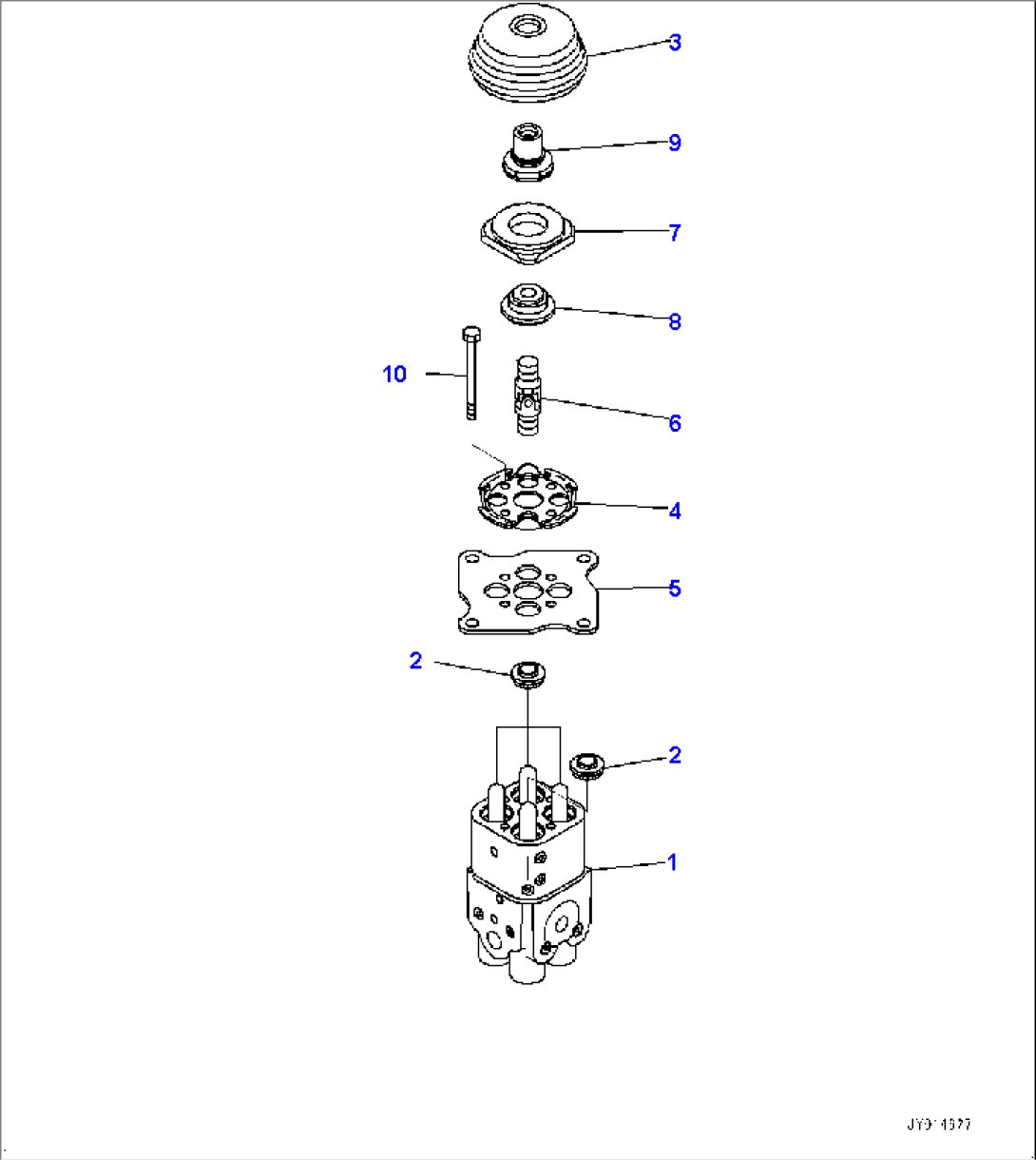 Dozer Control, PPC Valve for Blade (#23028-)