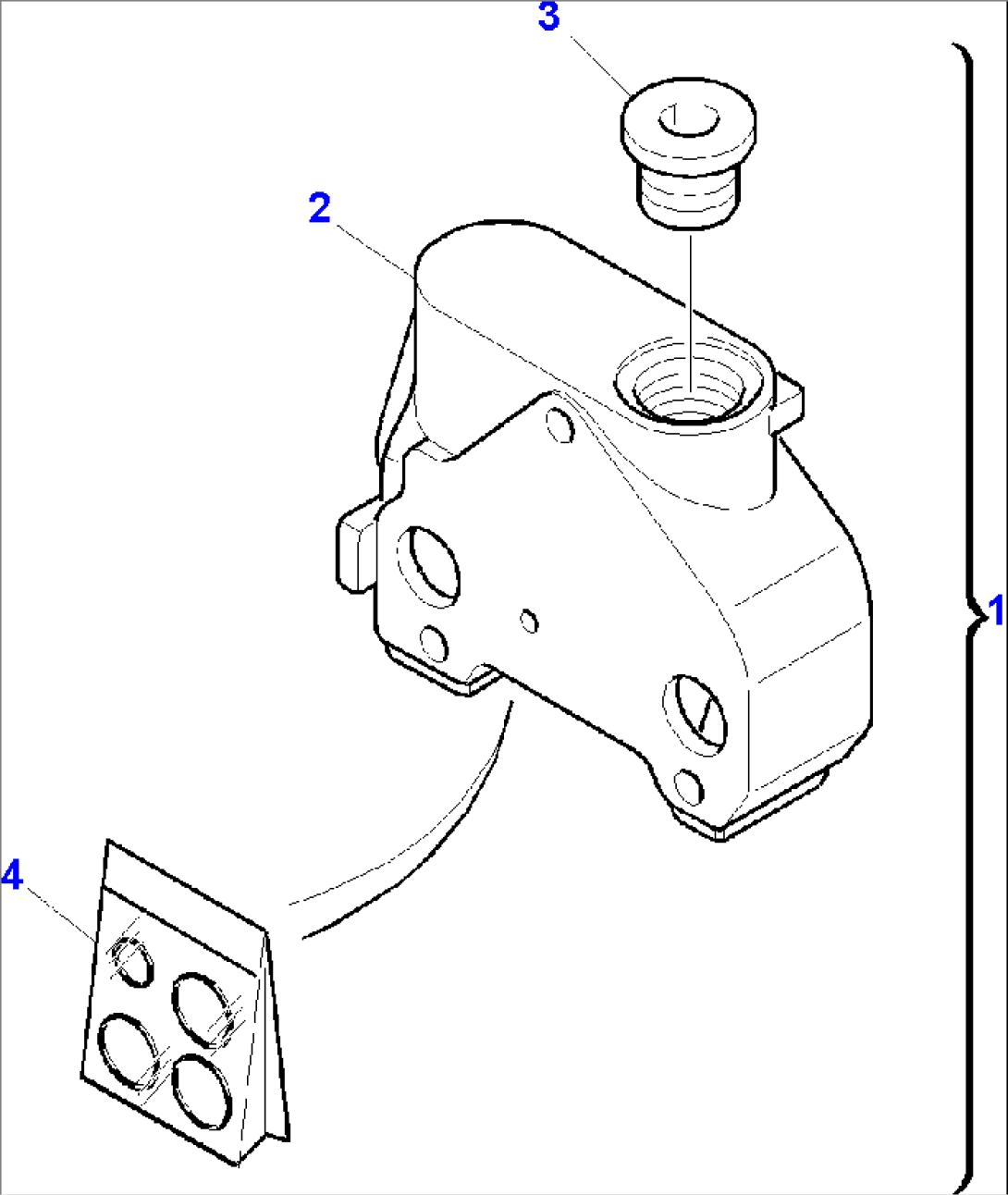 BACKHOE CONTROL VALVE (8/8)