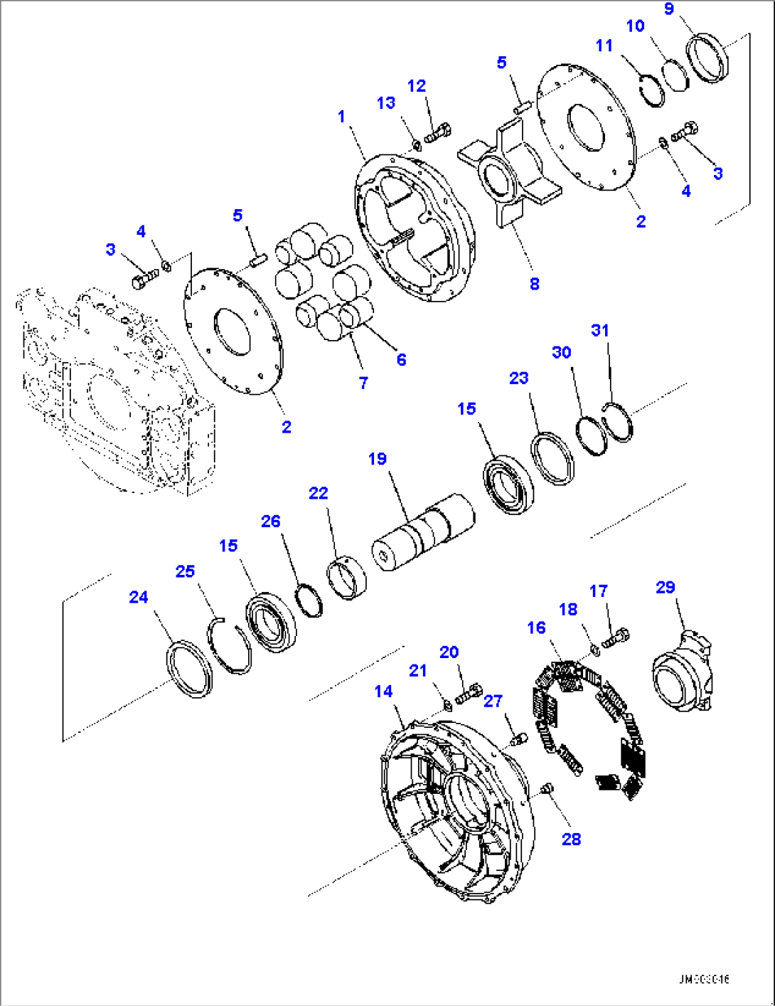 Engine Related Parts, Damper (#80138-)