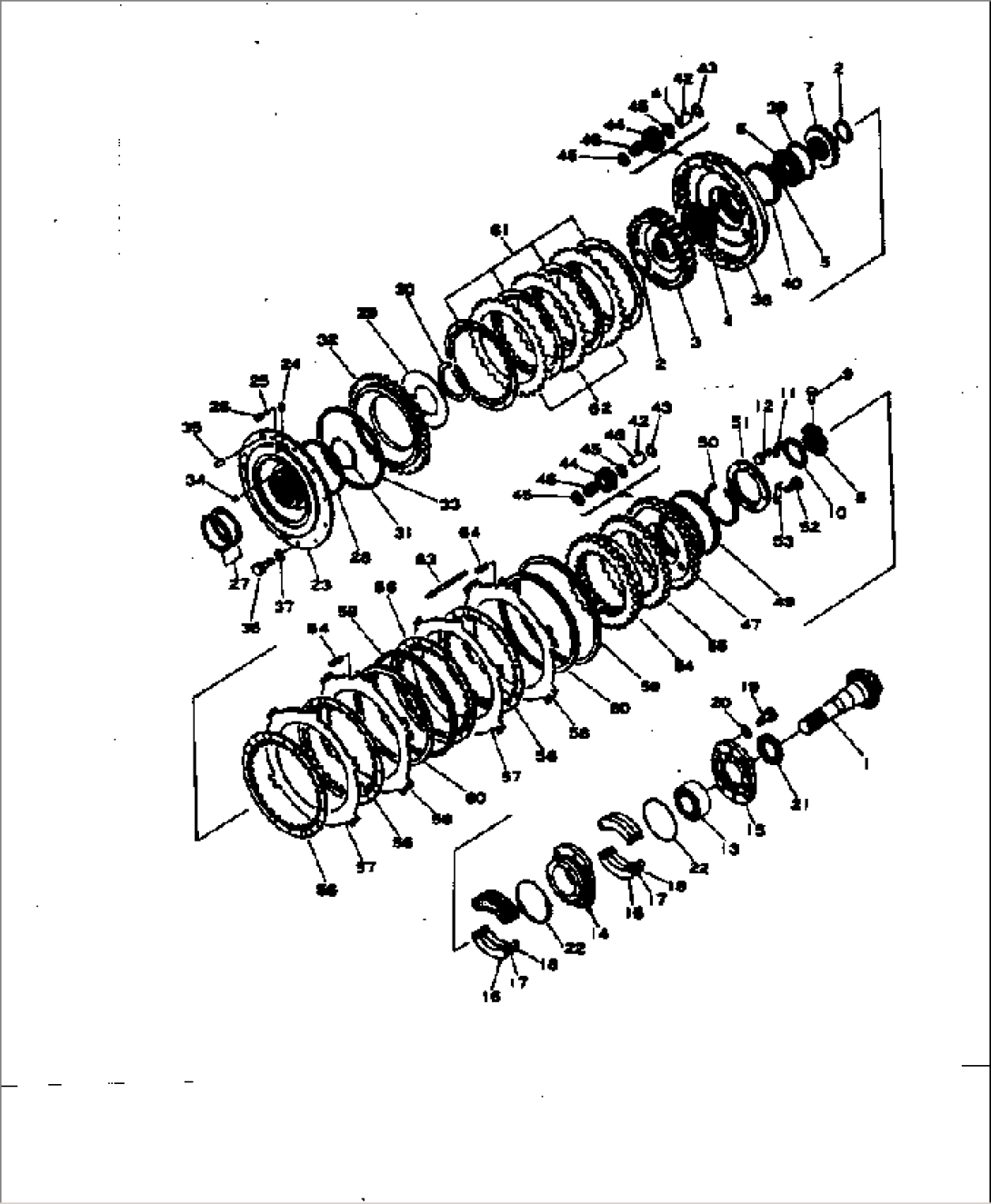 TORQFLOW TRANSMISSION GEAR AND SHAFT (2/2)(#20295-31000)