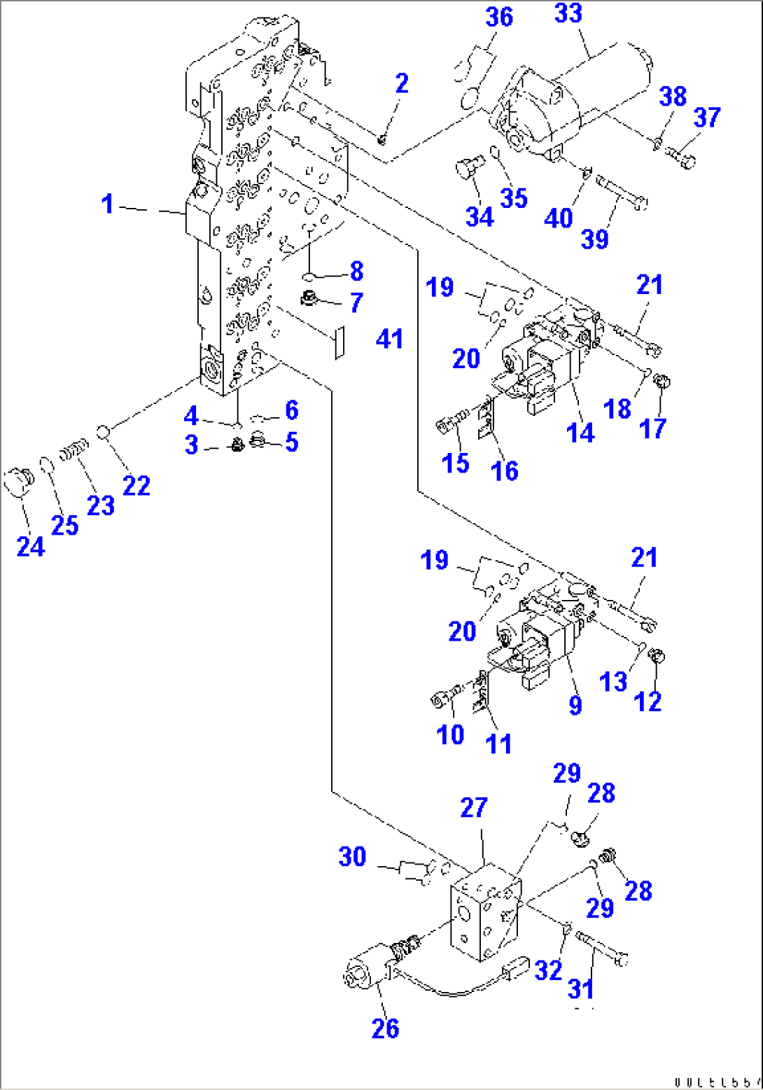 TRANSMISSION (MAIN VALVE) (2/2) (WITH LOCK-UP)(#85001-90000)