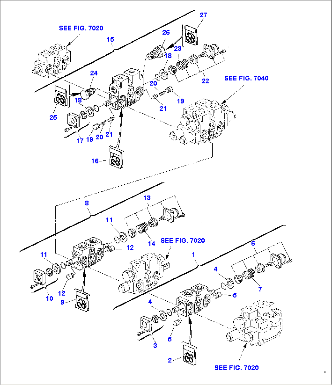 7-SPOOL CONTROL VALVE (2nd PART)