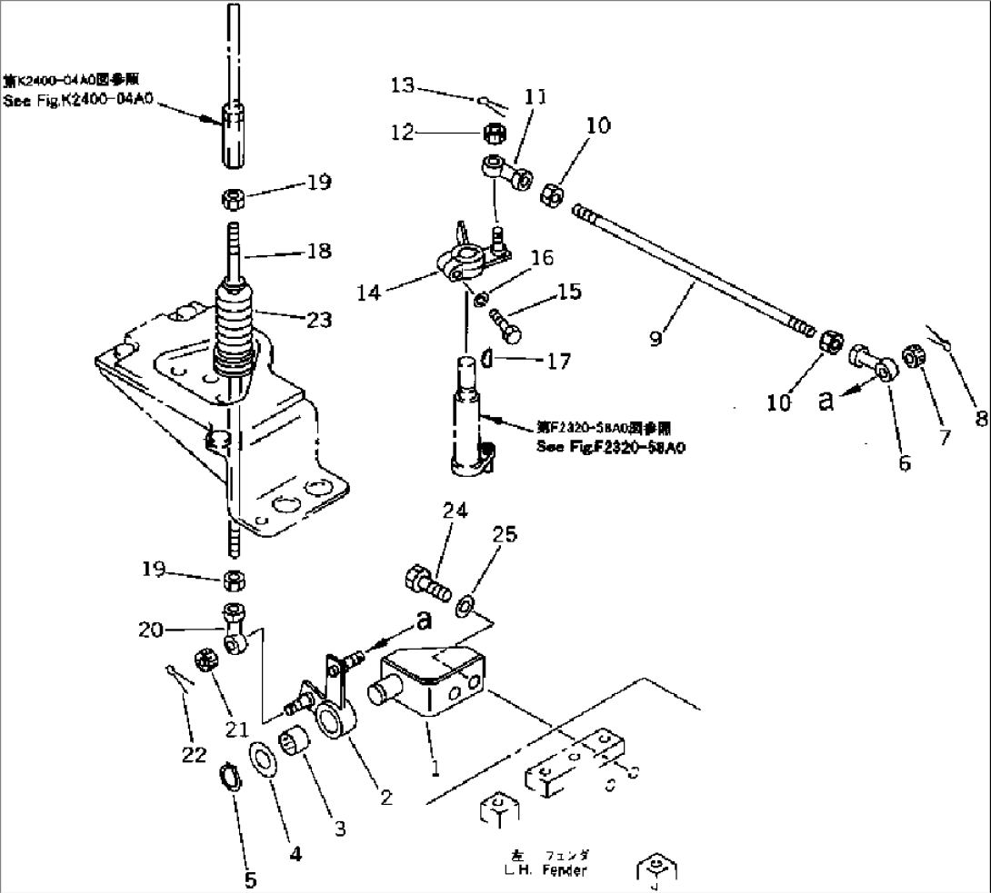 TRANSMISSION CONTROL LINKAGE (1/3)