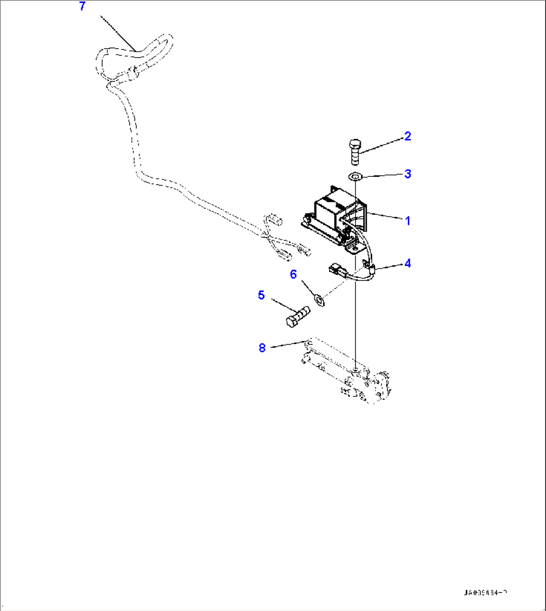 Back-up Alarm (#30001-)