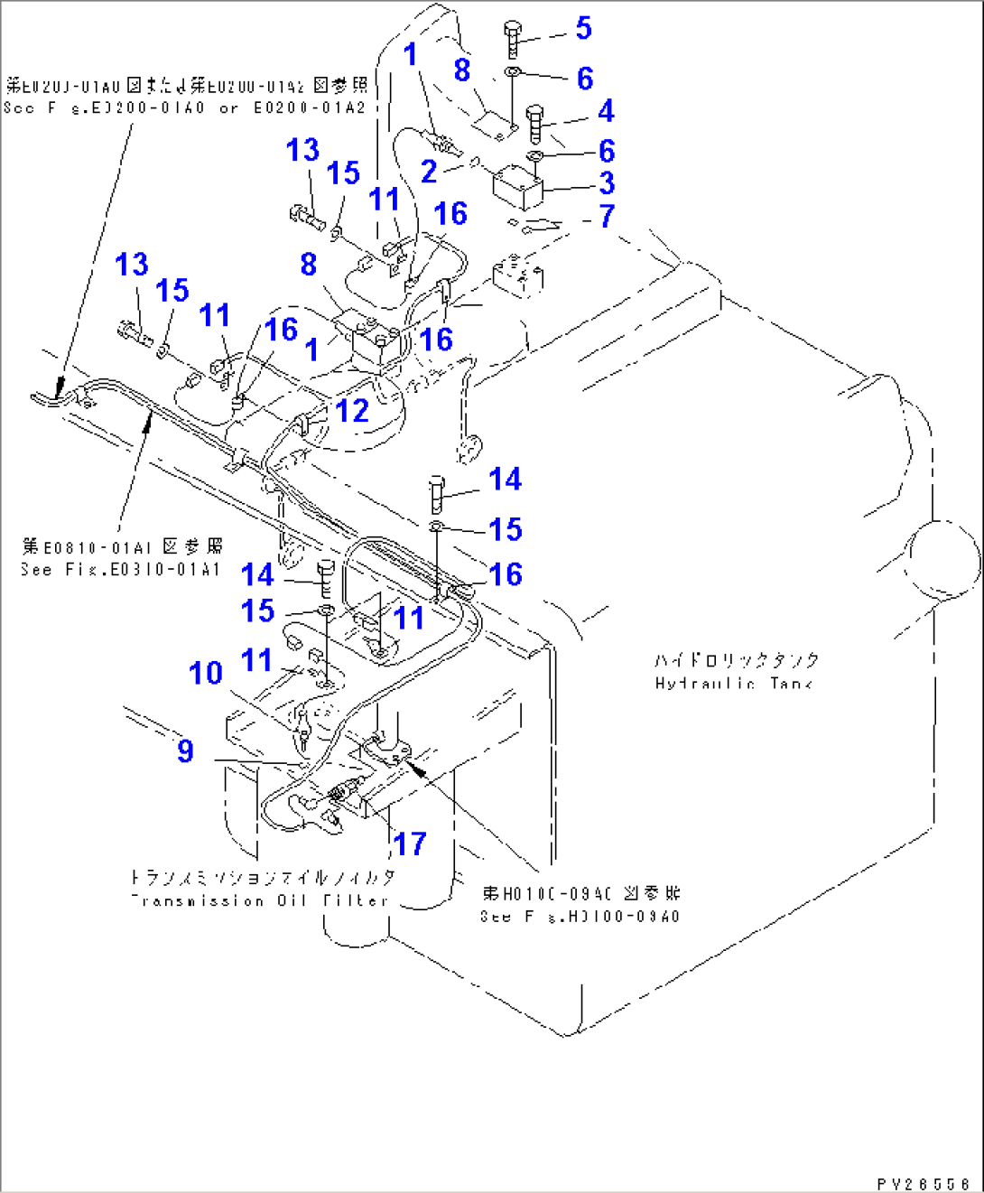 HYDRAULIC TANK SENSOR (FOR MAINTENANCE MONITOR)