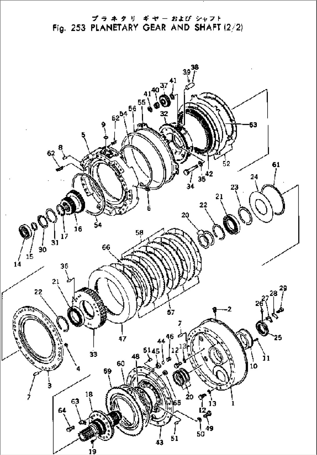 PLANETARY GEAR AND SHAFT (2/2)