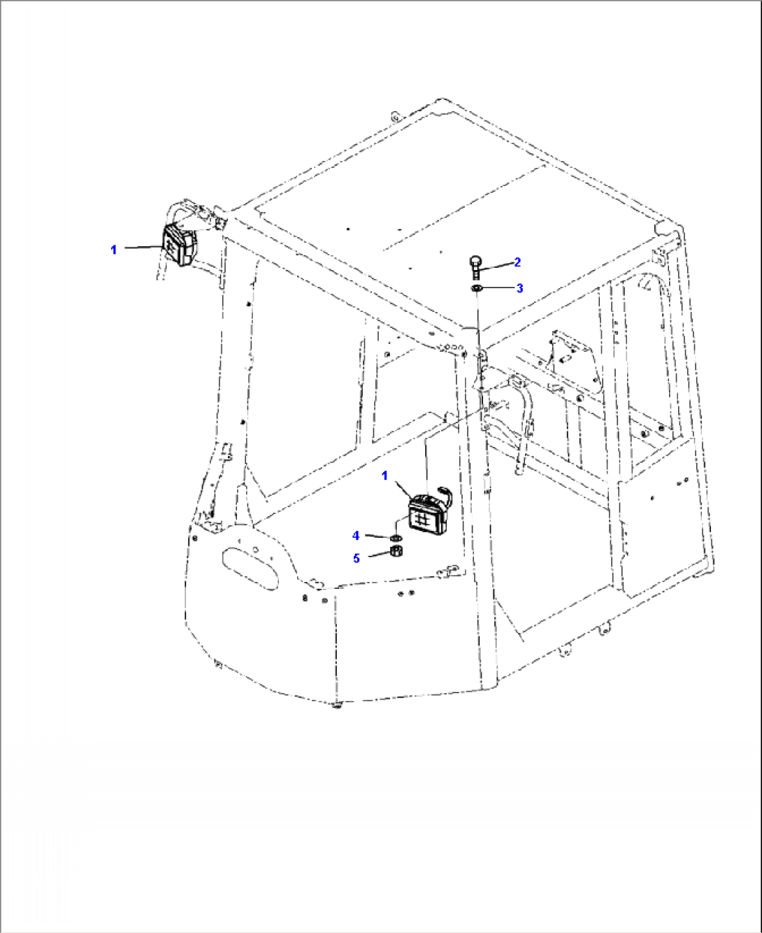 E0340-01A0 WORKING LAMP