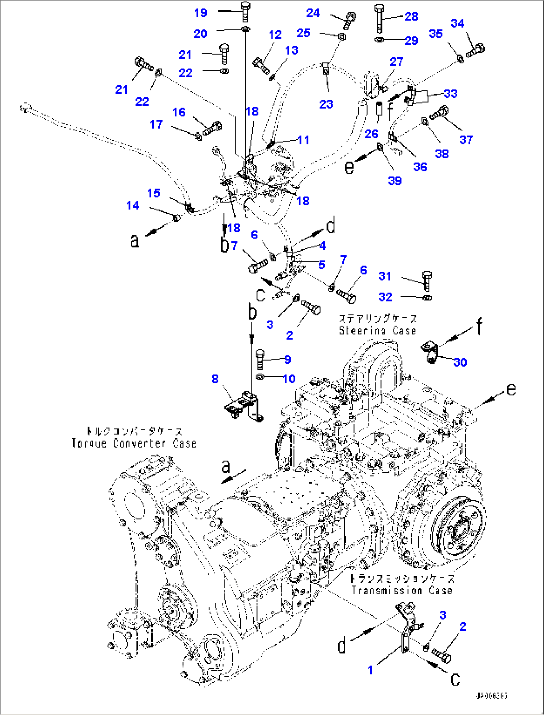 Power Train, Wiring Harness Clamp (#80001-80949)