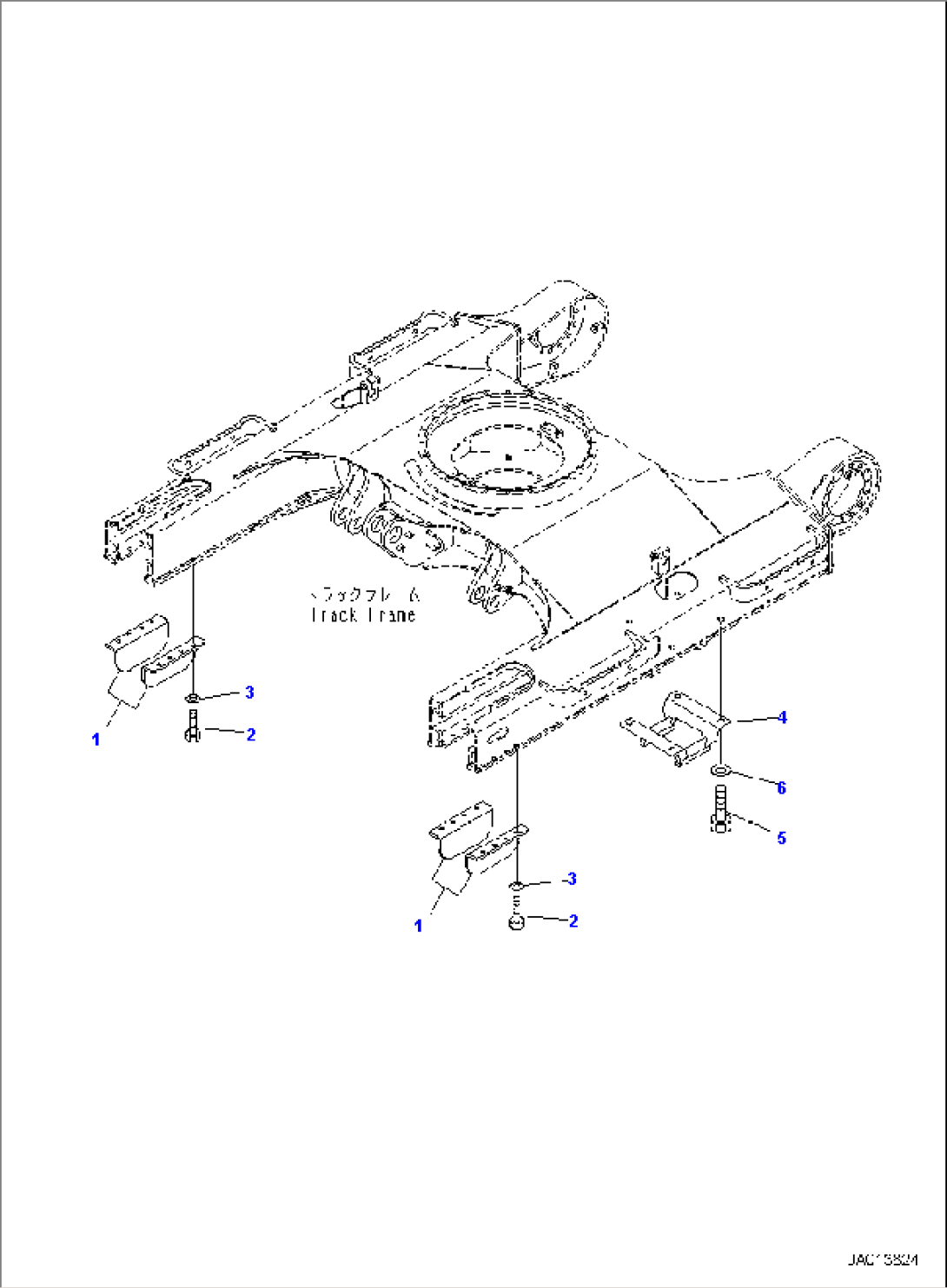 TRACK GUARD AND TRACK ROLLER GUARD