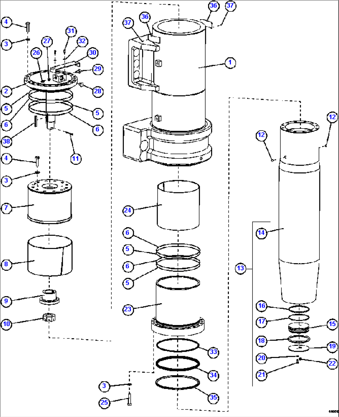 FRONT SUSPENSION ASSEMBLY XB3916