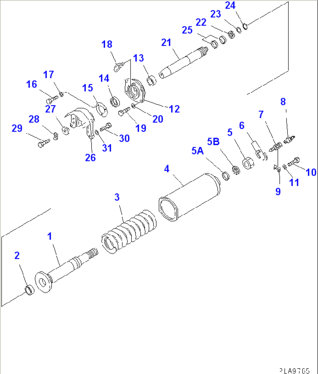 IDLER CUSHION (FOR TRIMMING DOZER)