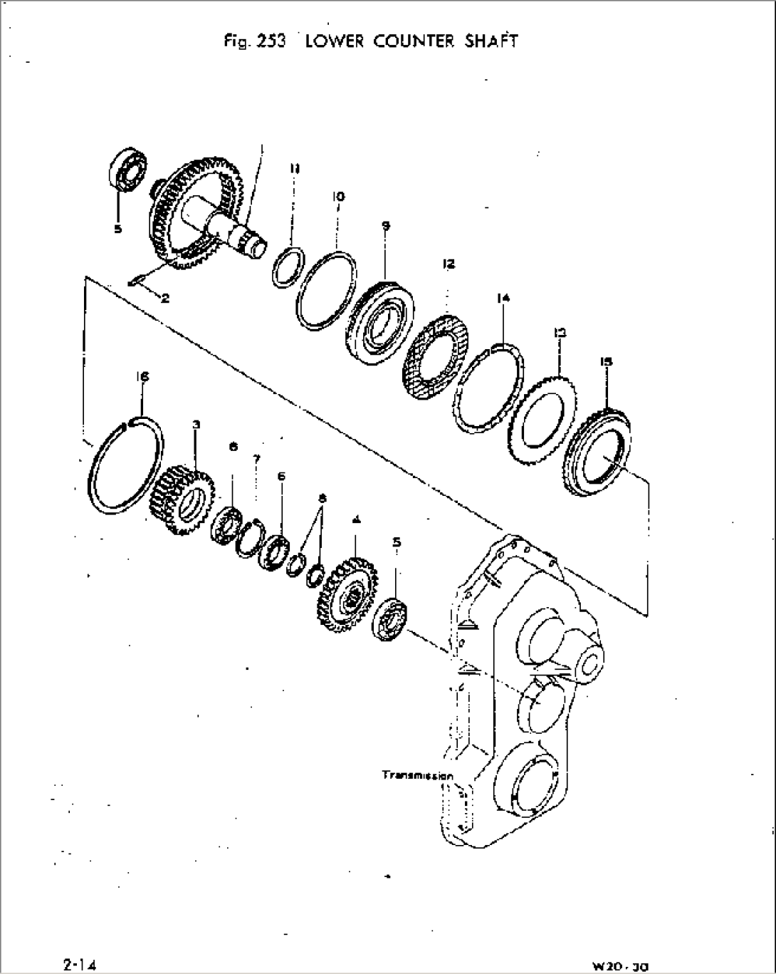 LOWER COUNTER SHAFT