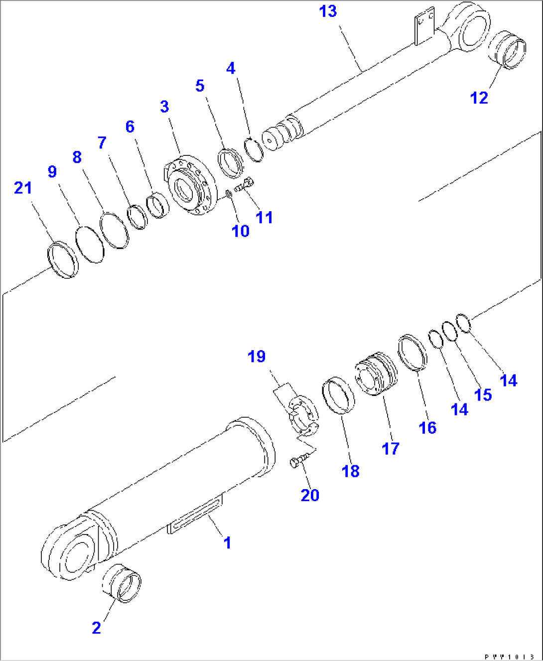 DUMP CYLINDER(#54101-)