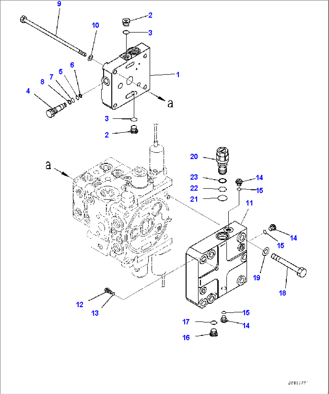 Fender Group, Control Valve, 3-Valve (4/10) (#80001-80931)